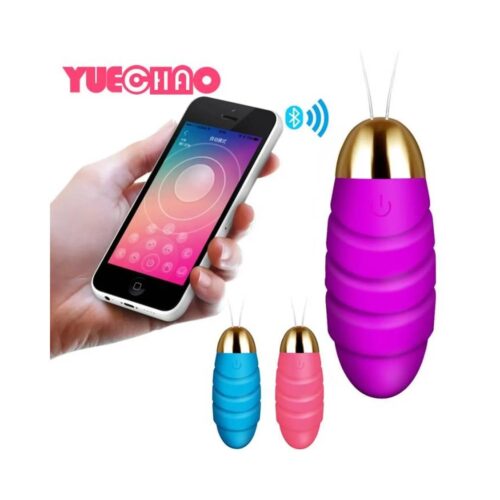 Smart Phone œufs vibrants en silicone Vibreur Bluetooth sans fil pour adulte