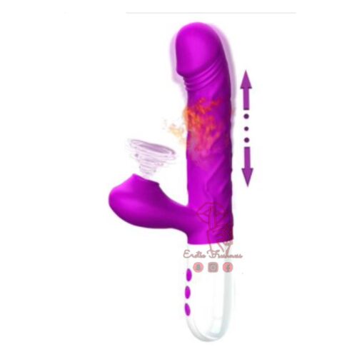 Vibrateur à sucer le bout le plus chaud, appareil de masturbation de massage, jouet sexe féminin adulte flirtant