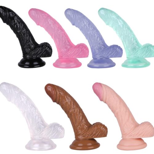 VIBROMASSEUR Sex Toys Adult pour Femme Anal Réaliste Pénis en Silicone Femmes Produits de Sexe Dildo